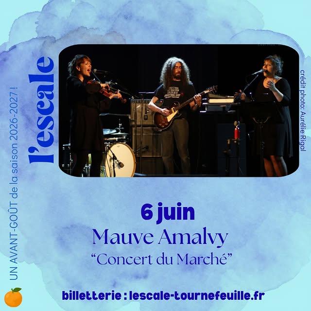 Mauve Amalvy — Concert du Marché