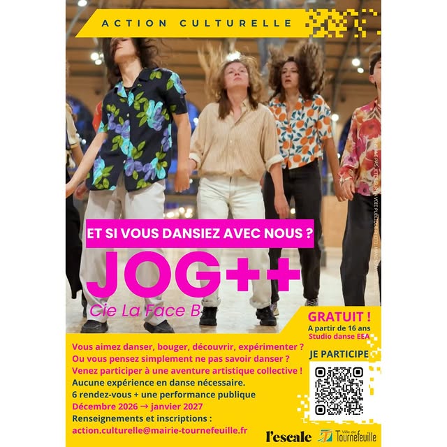 JOG++ - projet chorégraphique participatif (6 ateliers + restitution)