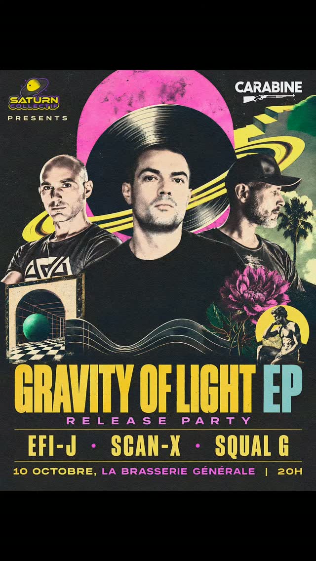 Gravity of Light EP — Release Party (Saturn Collectif)