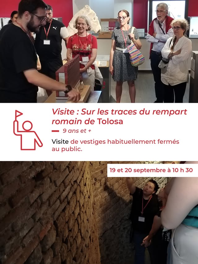 Visite : Sur les traces du rempart romain de Tolosa