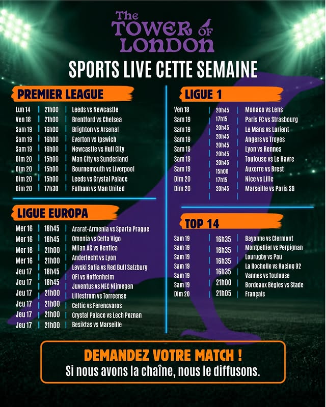 Matchs de Ligue Europa