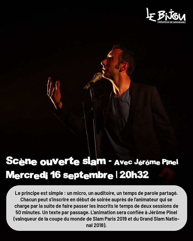 Scène ouverte slam