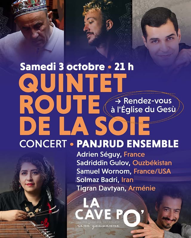 Panjrud Ensemble — Quintet Route de la Soie