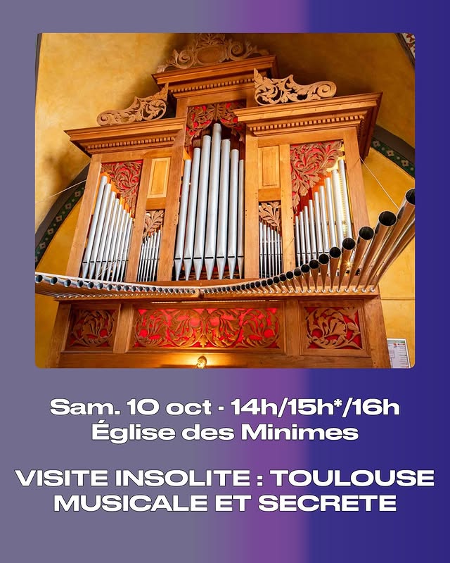 Visite insolite : Toulouse musicale et secrète