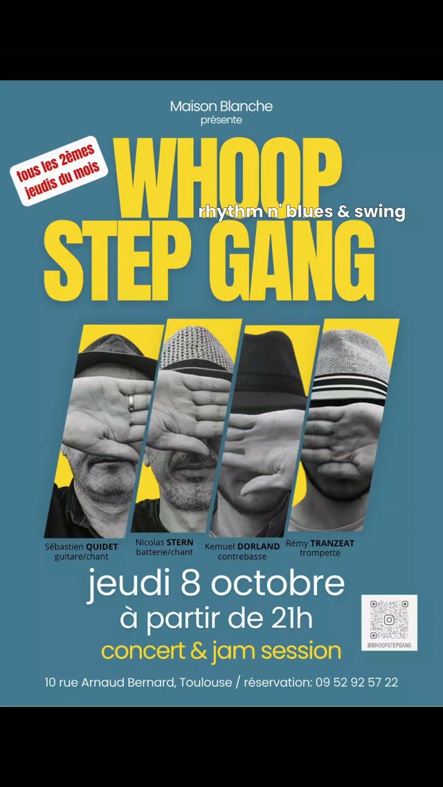 Whoop Step Gang — concert & jam session