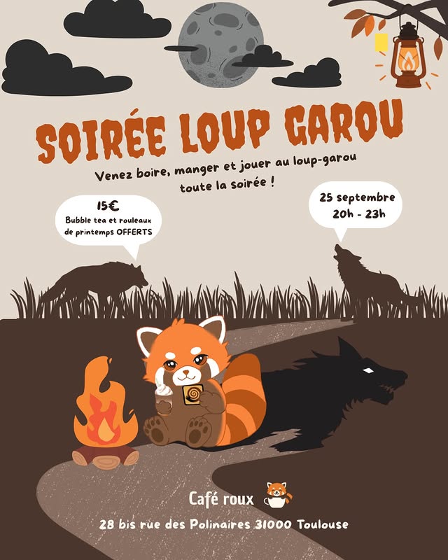 Soirée Loup Garou