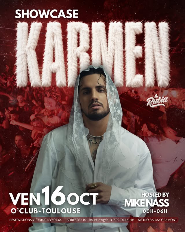 Showcase Karmen (présenté par La Rubia)