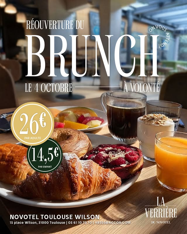 Réouverture du brunch