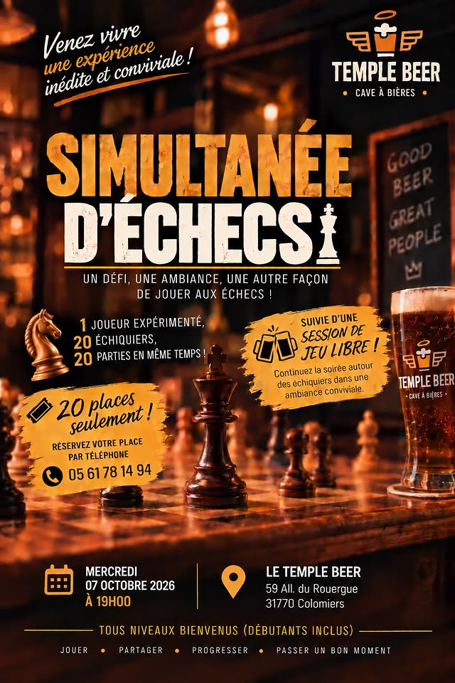 Simultanée d'échecs