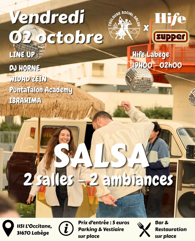 Soirée Salsa à Hife Labège