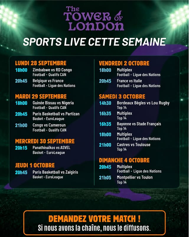 Multiplex - Top 14 (créneau 16:35)