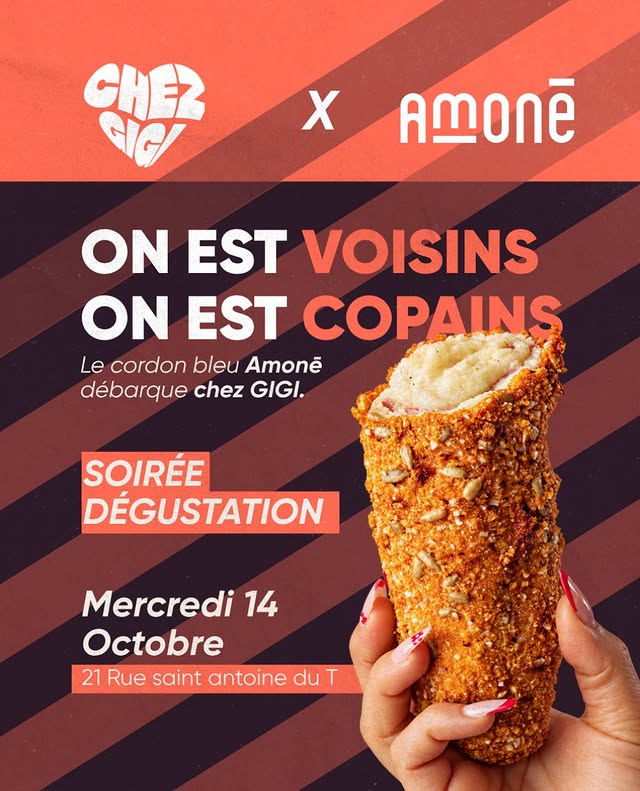Soirée dégustation : Amonē chez Gigi