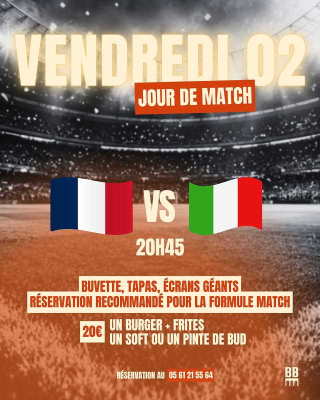 France vs Italie (diffusion)