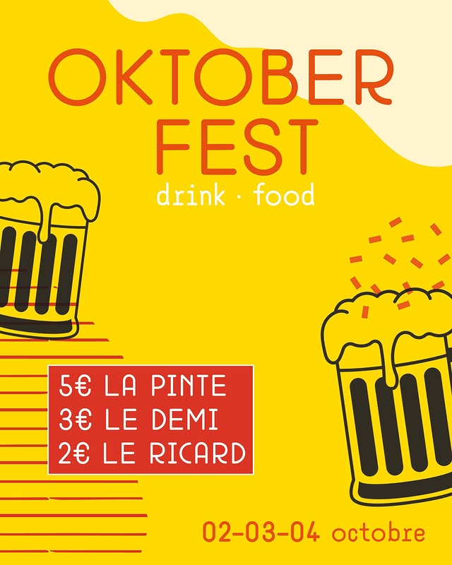 Oktoberfest — Vendredi 02 octobre