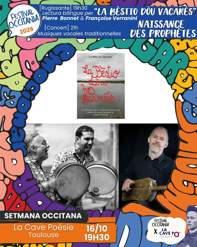 La Bèstio dòu Vaccarés — Lecture bilingue par Pierre Bonnet & Françoise Verranini