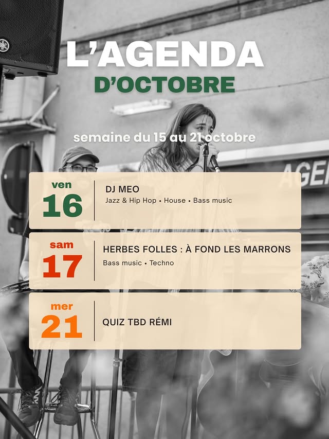 HERBES FOLLES : À FOND LES MARRONS