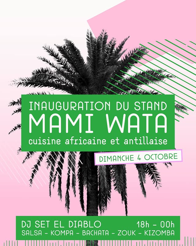 Inauguration du stand Mami Wata