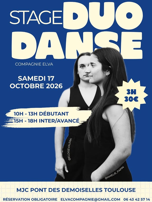Stage Duo - danse contemporaine