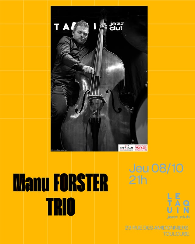 Manu Forster Trio - Ray Brown's Spirit (sortie d'album)