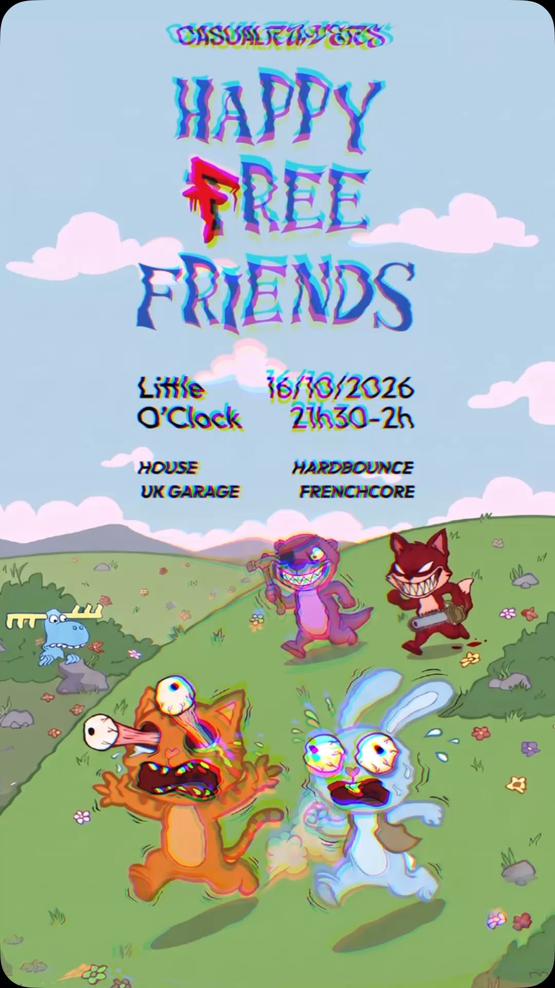 Happy Free Friends