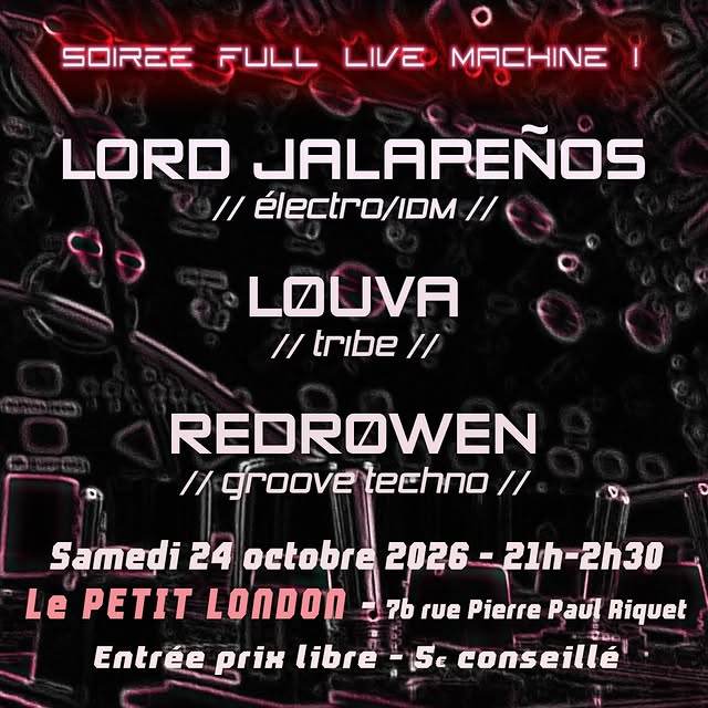 Soirée Full Live Machine
