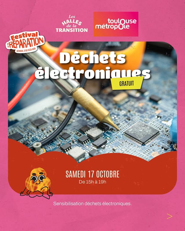 Déchets électroniques — sensibilisation