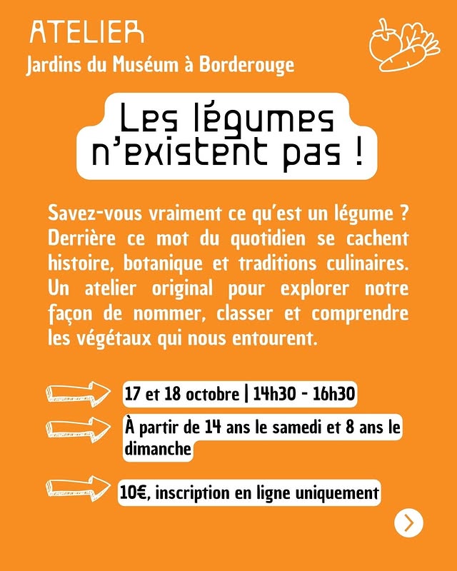 Les légumes n'existent pas !