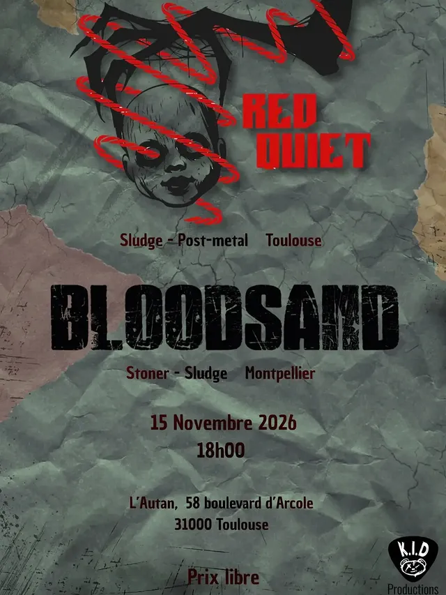 BLOODSAND / RED QUIET