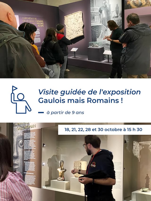 Visite guidée de l'exposition «Gaulois mais Romans !» — séance 2