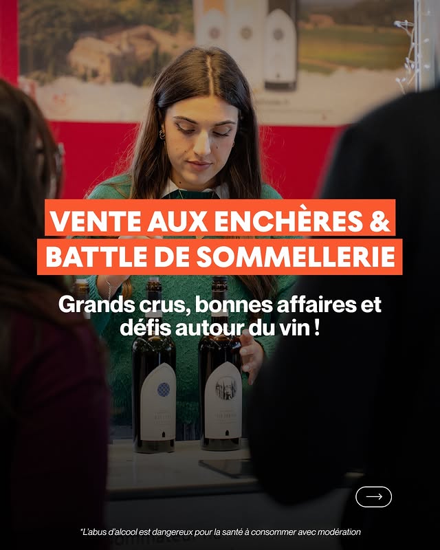 Vente aux enchères & Battle de sommellerie
