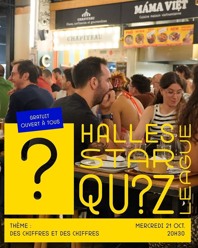 Halles Star Quiz — Thème : Des chiffres
