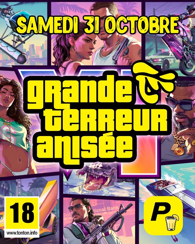 Soirée d'Halloween — Grande Terreur Anisée