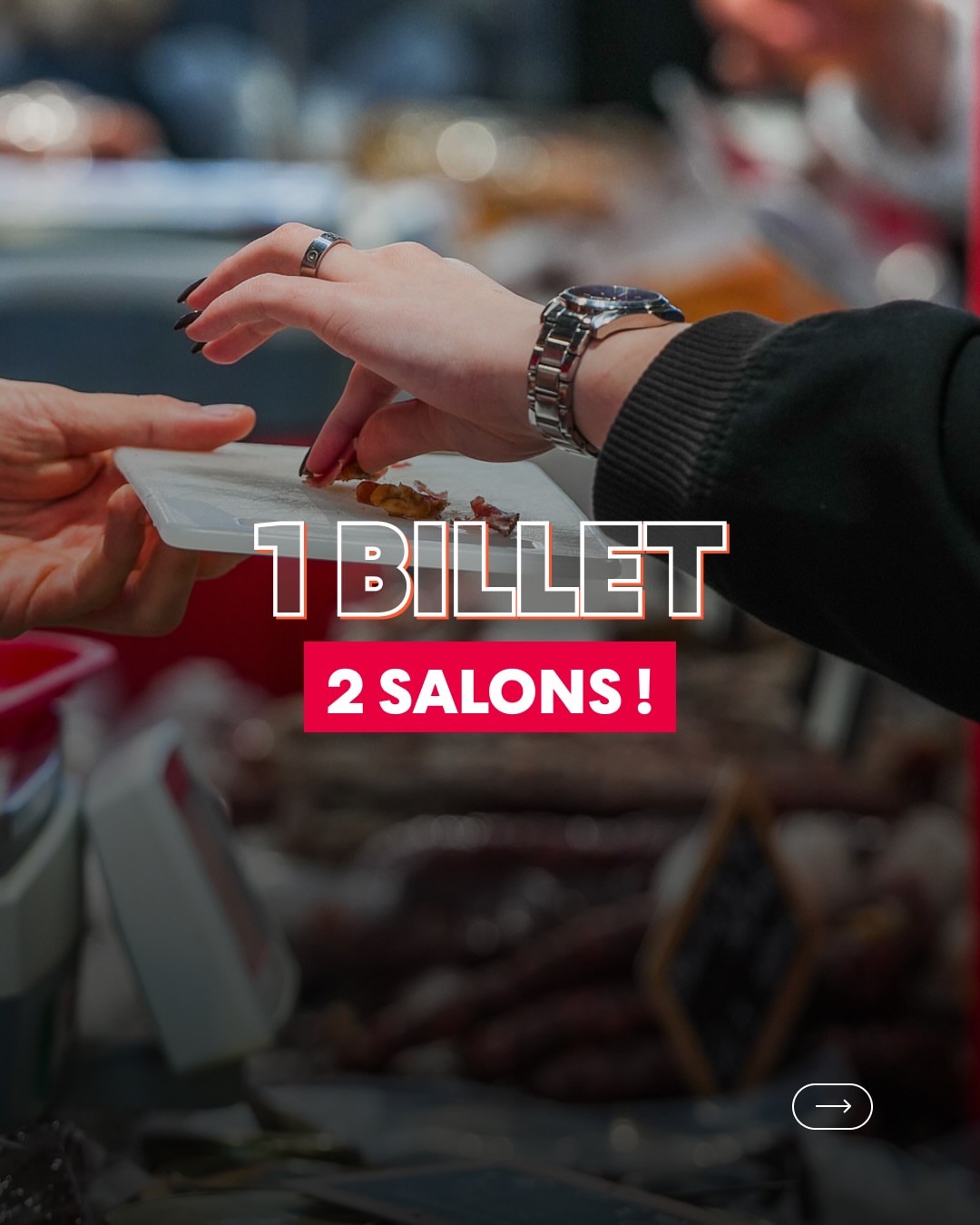 Salons Vins & Terroirs et Chocolat & Gourmandises (combo)