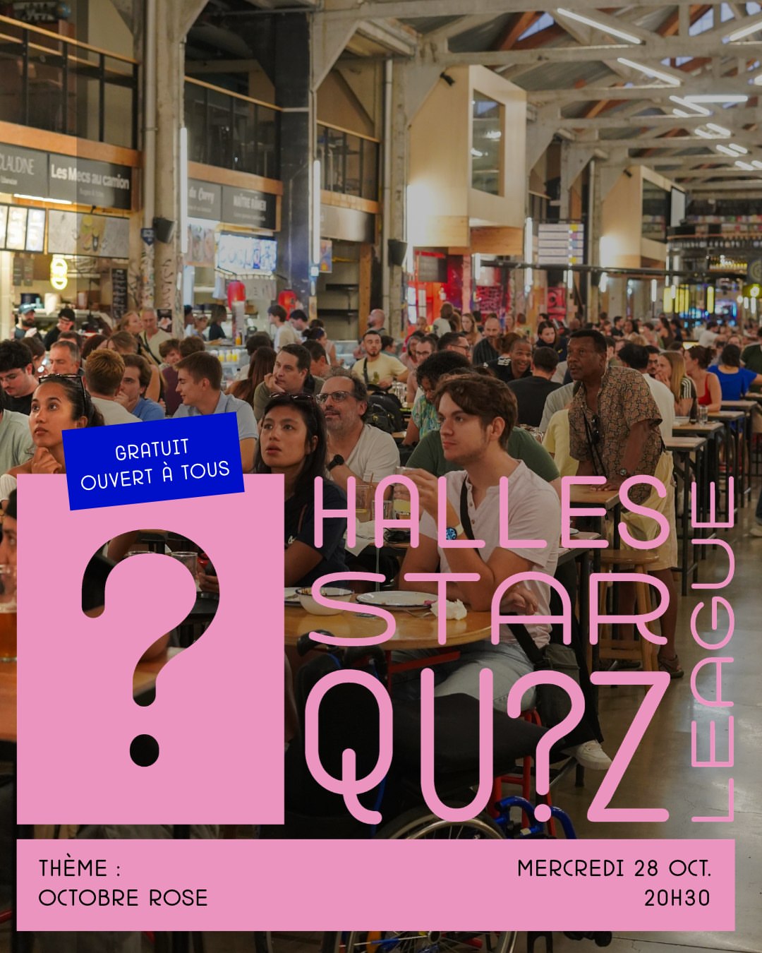 Halles Star Quiz League — Octobre Rose