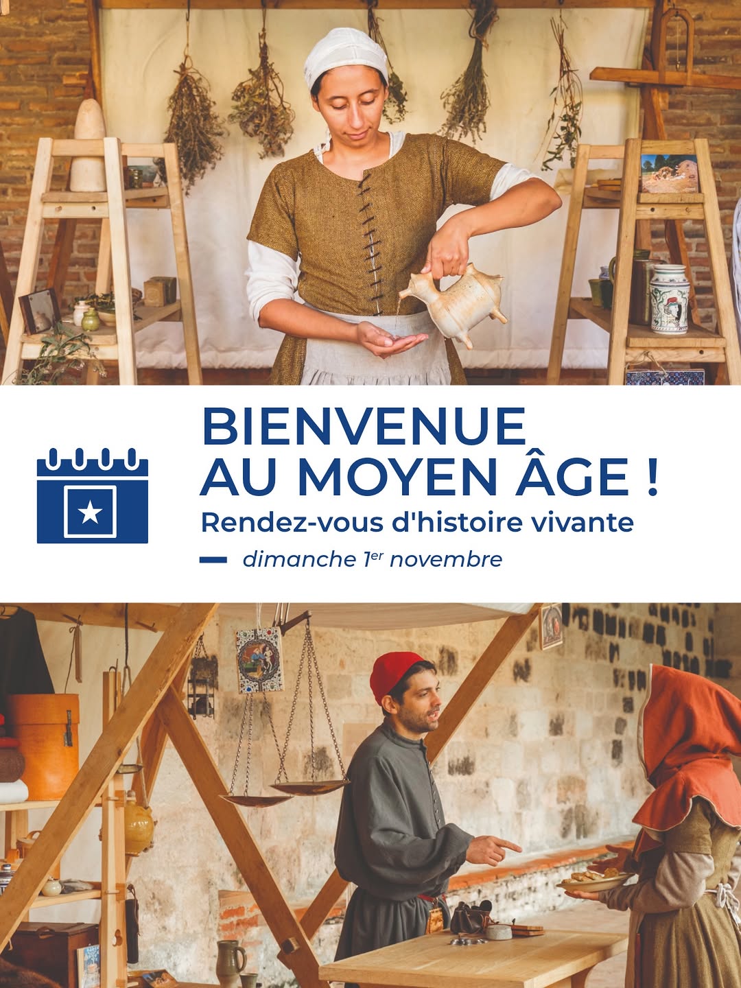 Bienvenue au Moyen Âge – Rendez-vous d'histoire vivante