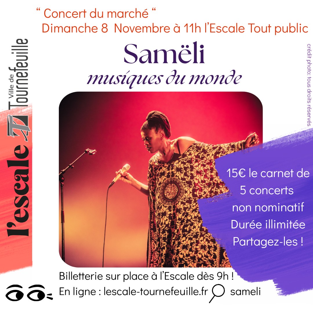 Samëli — Concert du marché