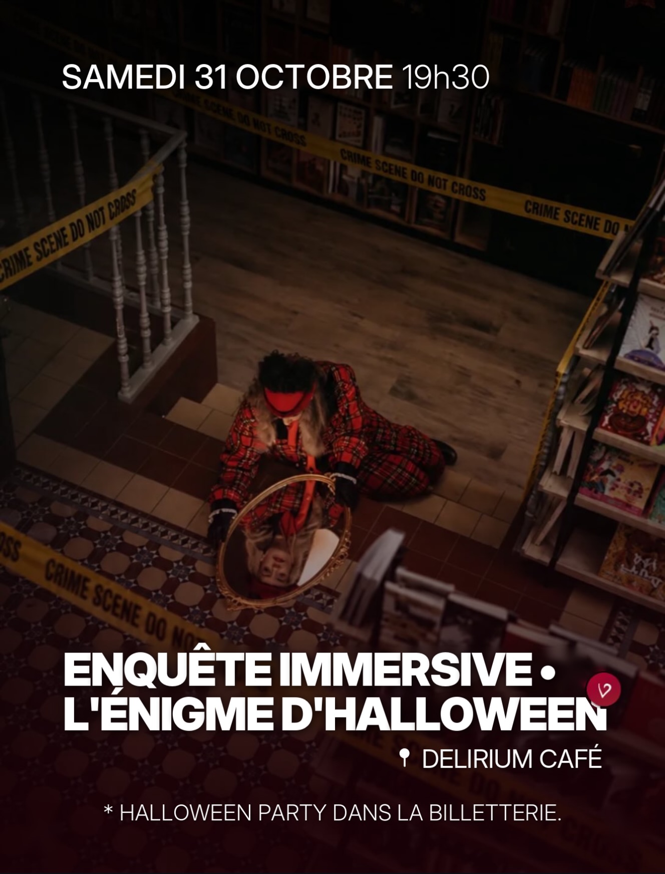 Enquête immersive : L'Énigme d'Halloween