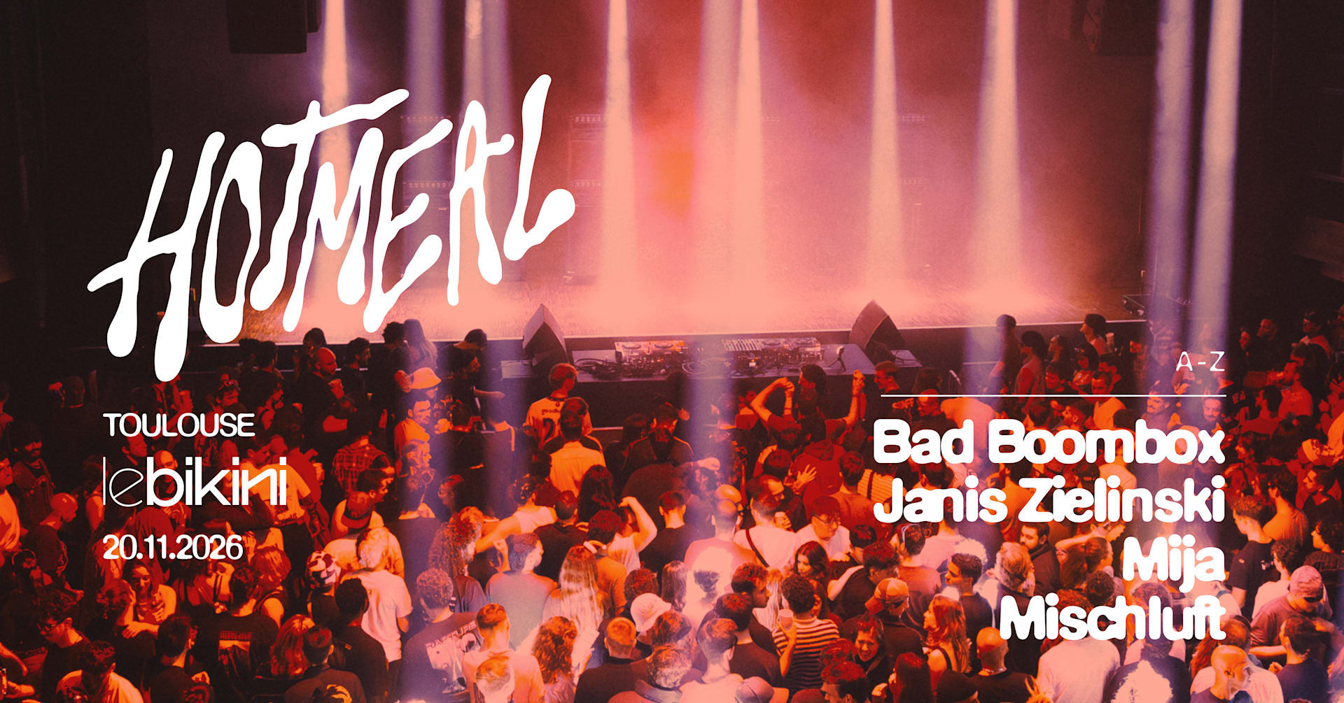 Hot Meal Records: BAD BOOMBOX + MIJA + MISCHLUFT