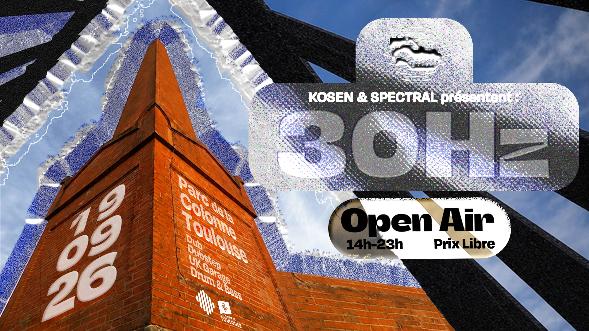 30Hz OPEN AIR > KOSEN X SPECTRAL (Prix Libre)