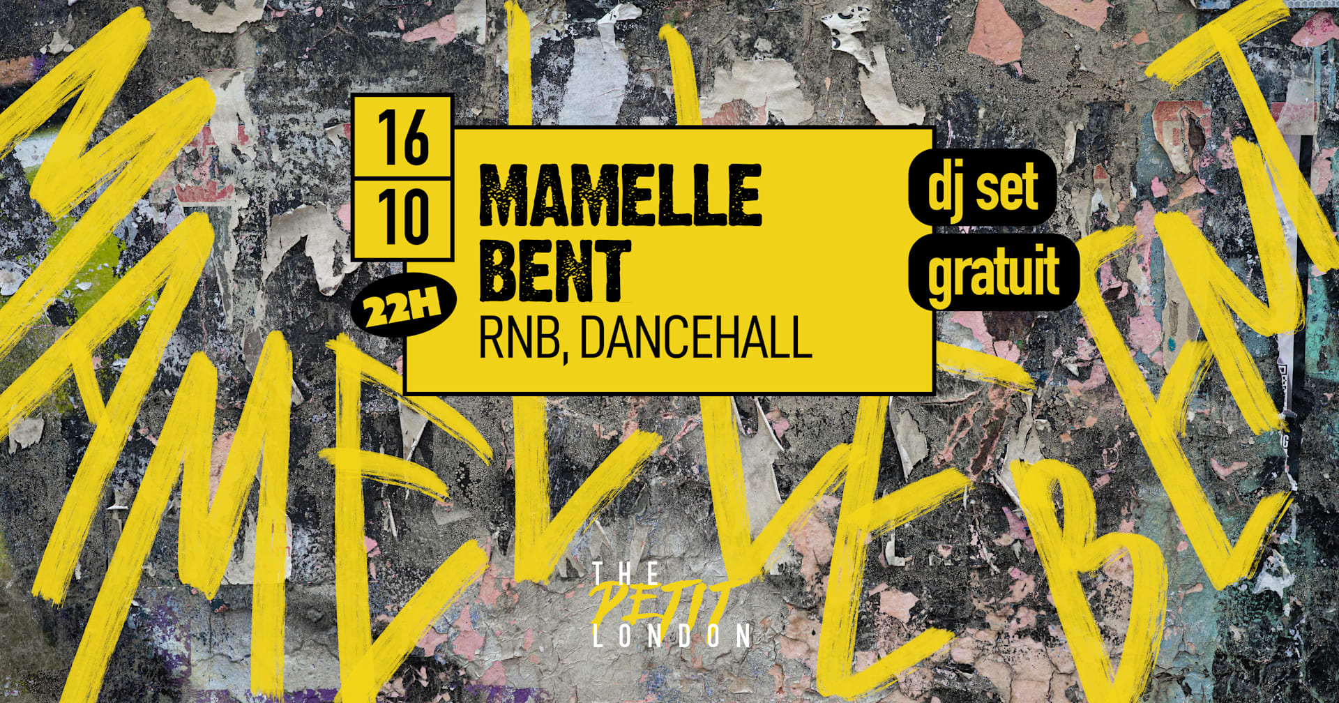 MAMELLE BENT BY THE PETIT LONDON