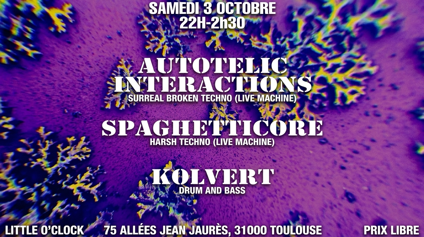 Spaghetticore x Kolvert x Autotelic Interactions