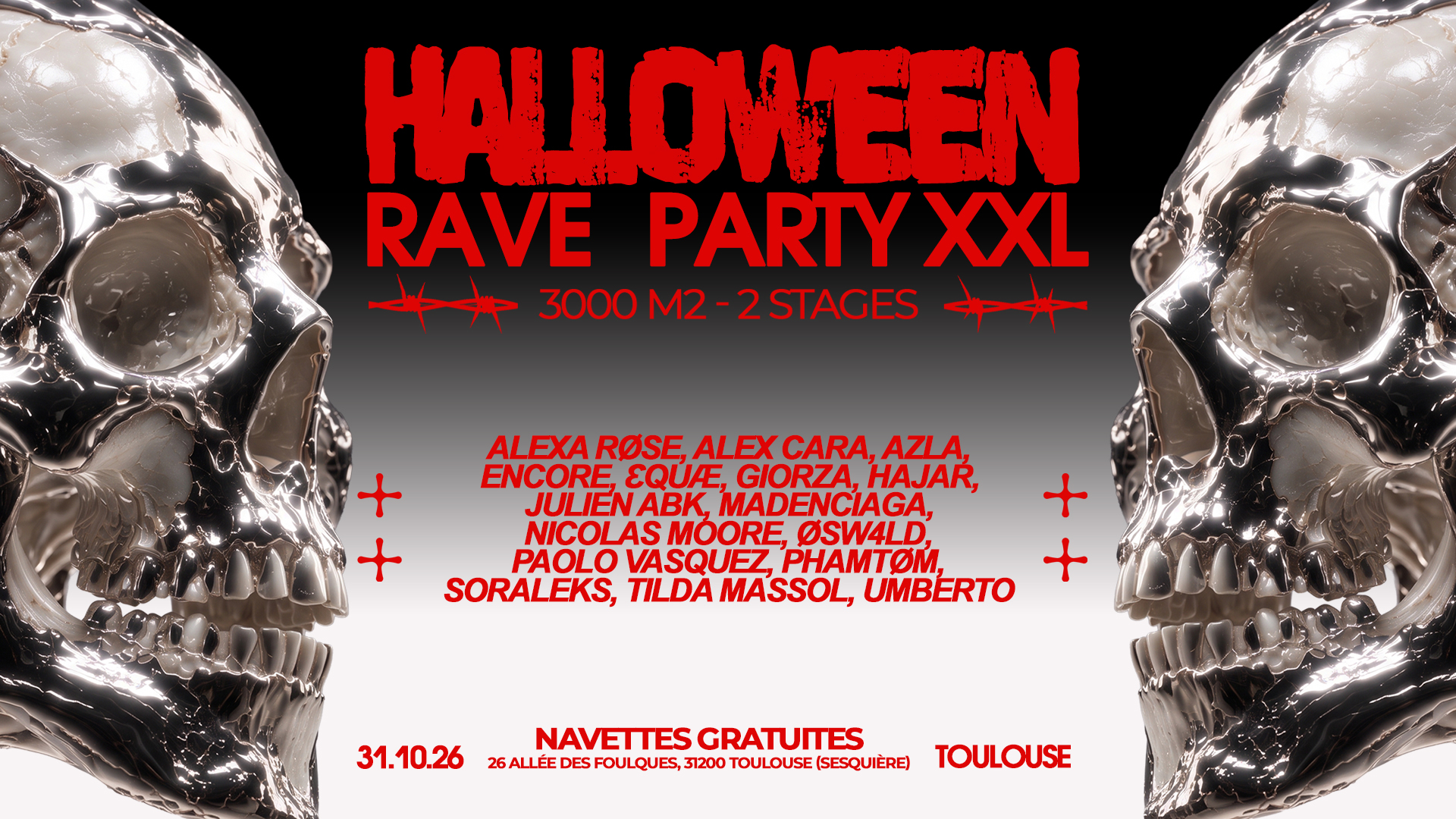 HALLOWEEN RAVE PARTY XXL 2026