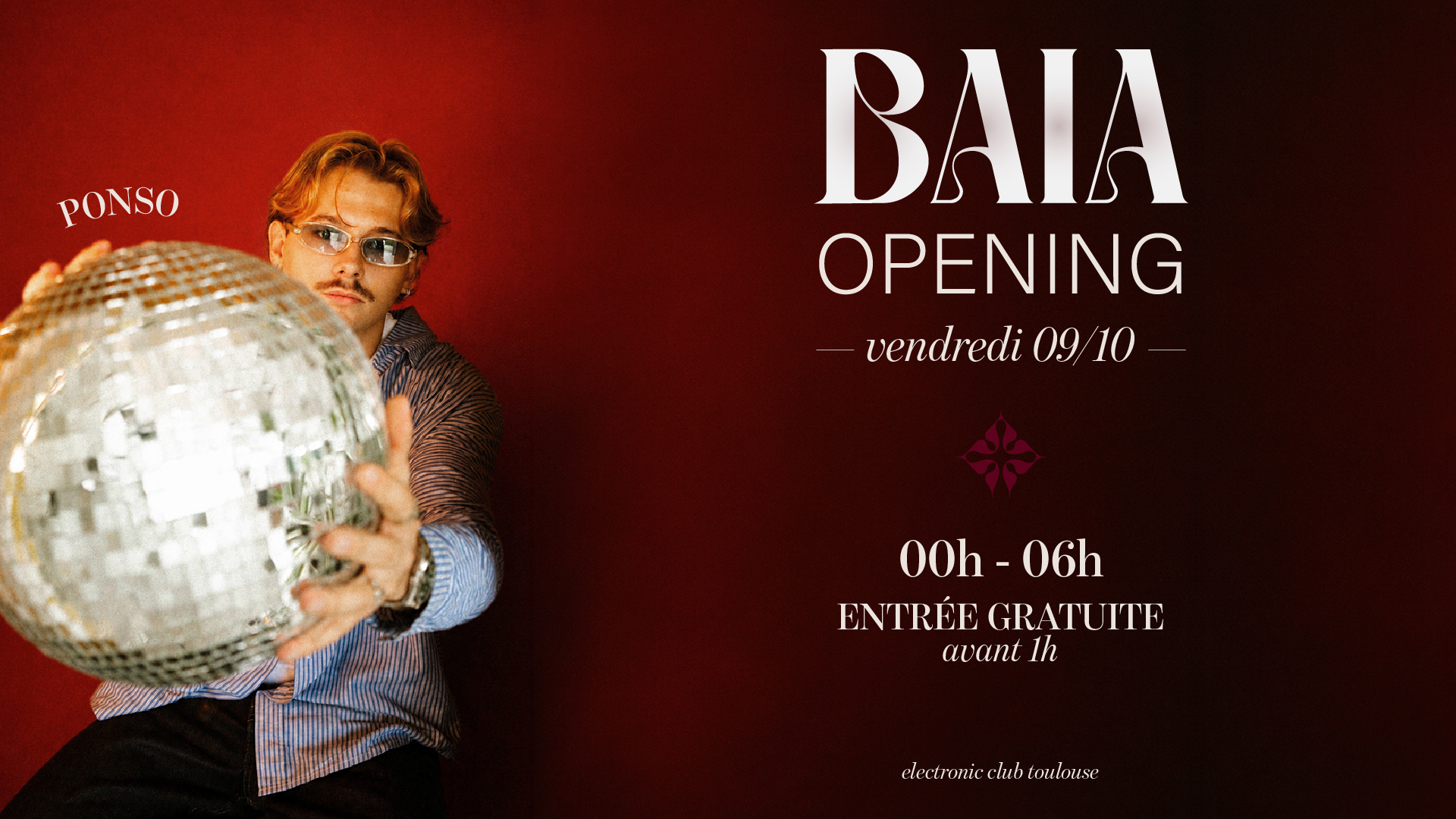 OPENING BAÏA - PONSO