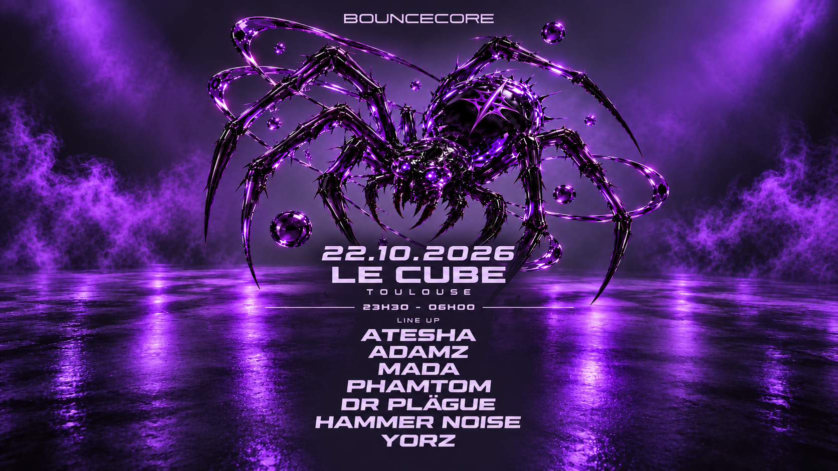BOUNCECORE - LE CUBE , TOULOUSE