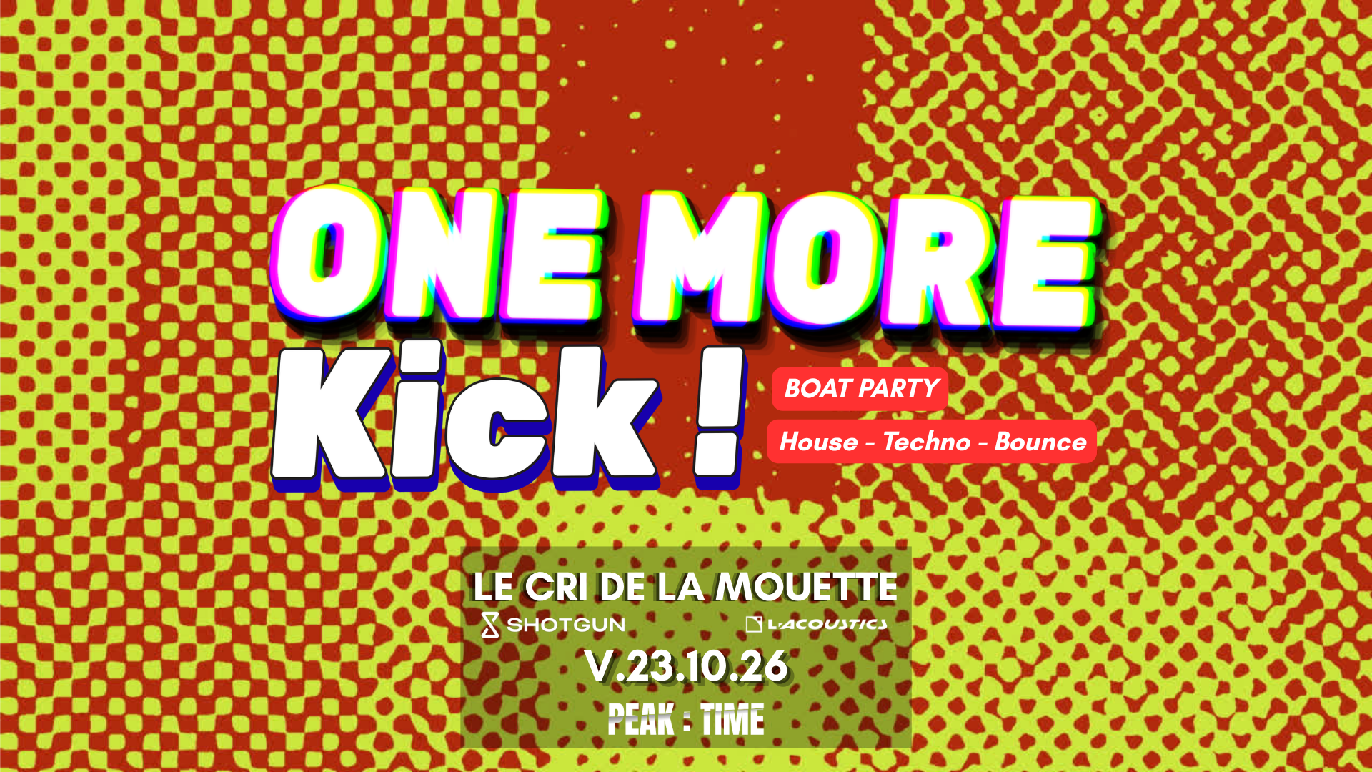 One More Kick! House-Techno-Bounce