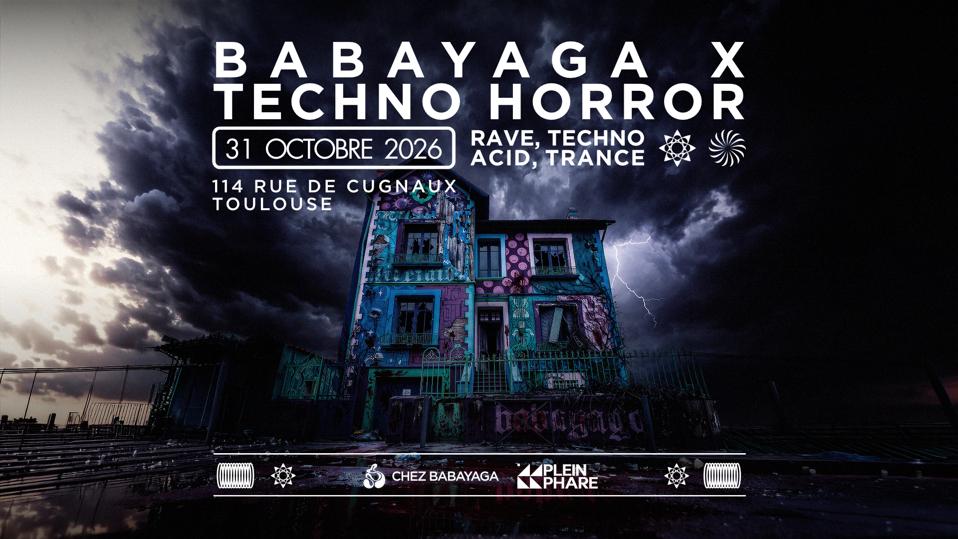 BABAYAGA X TECHNO HORROR (OPEN AIR & EXPO)
