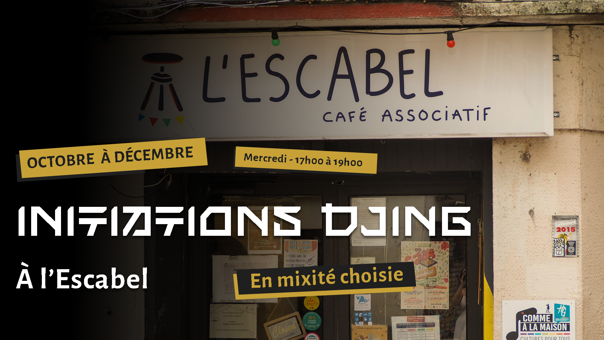 Atelier découverte du Djing en mixité choisie