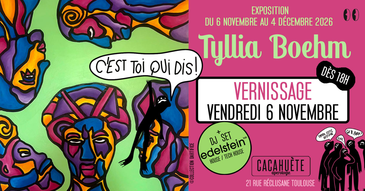 DJ SET EDELSTEIN + Expo Tyllia Boehm