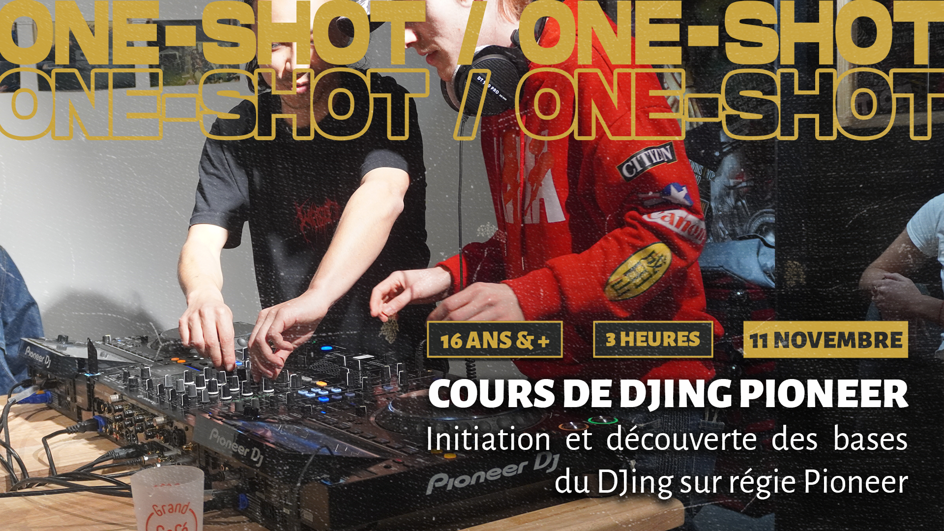 One-shot initiation au DJING sur régie pioneer