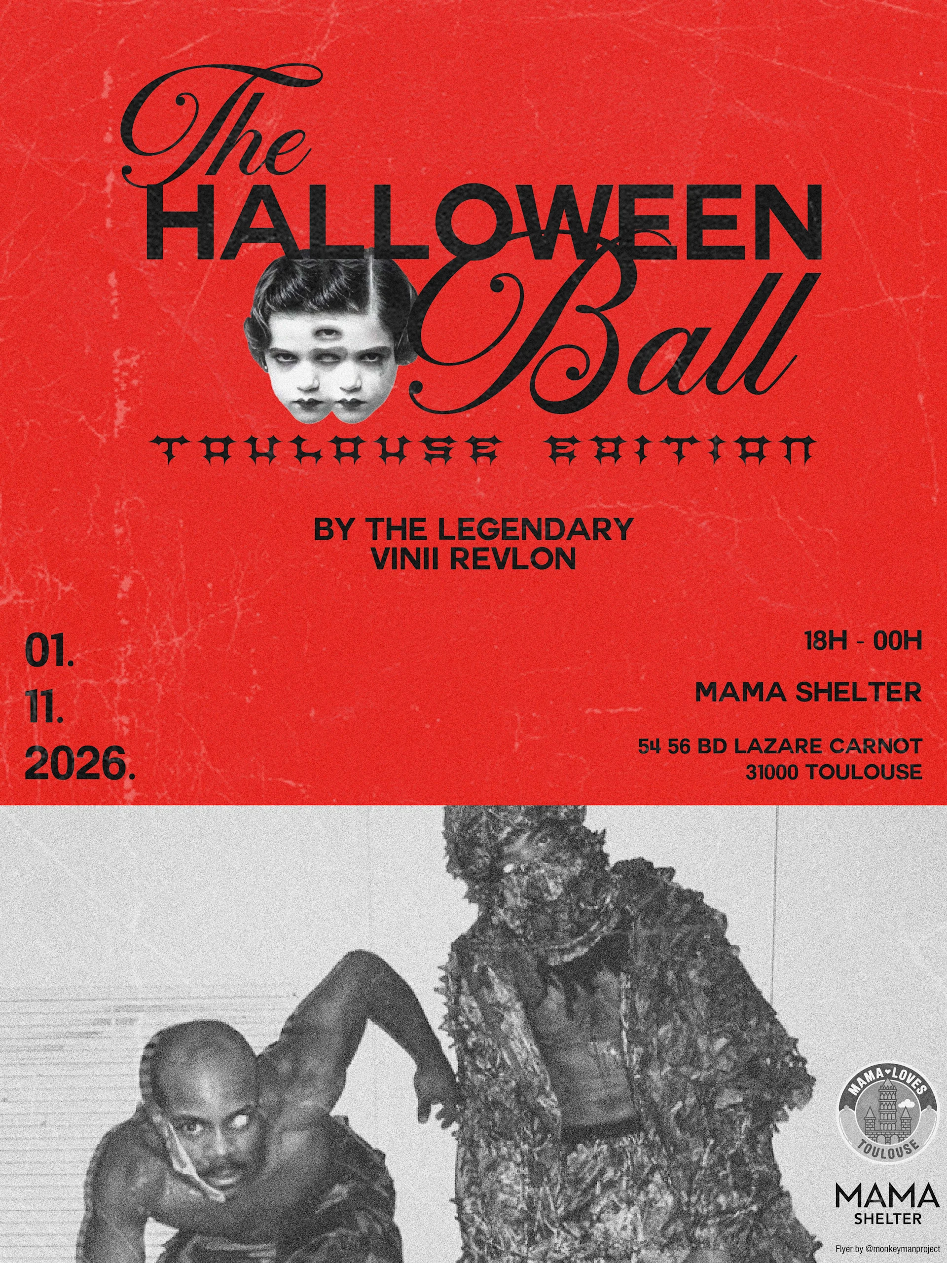 Halloween Ball by Legendary Vinii Revlon